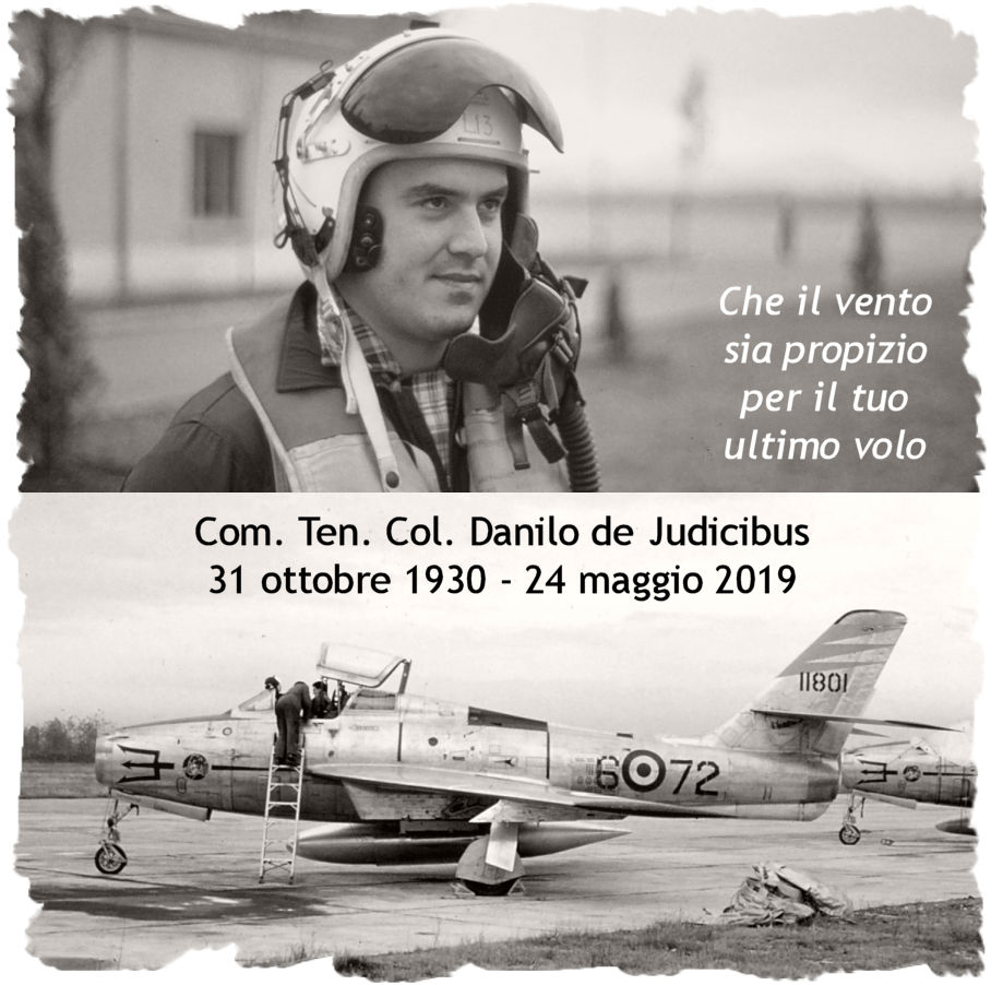 Cap. Danilo de Judicibus - Pilota dell‘Aeronautica Militare Italiana
