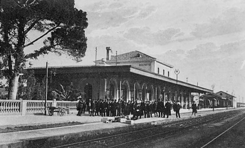 Stazione di Molfetta (𝒸𝒶.1900)