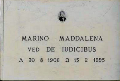 Lapide di Maddalena Marino