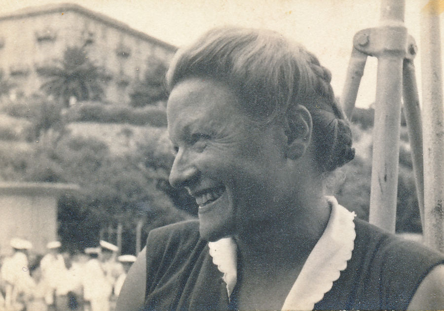 Taranto, 1954<br/>Lidia, nel dopoguerra