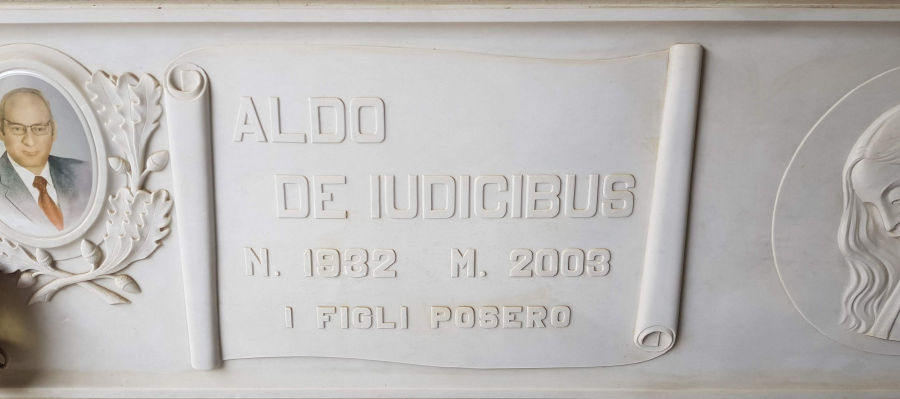 Lapide di Aldo de Iudicibus