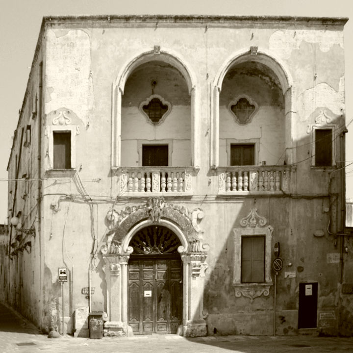 Palazzo de Judicibus a Casarano, foto d’epoca