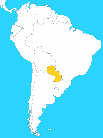 Paraguay, Cono Sud del Sudamerica